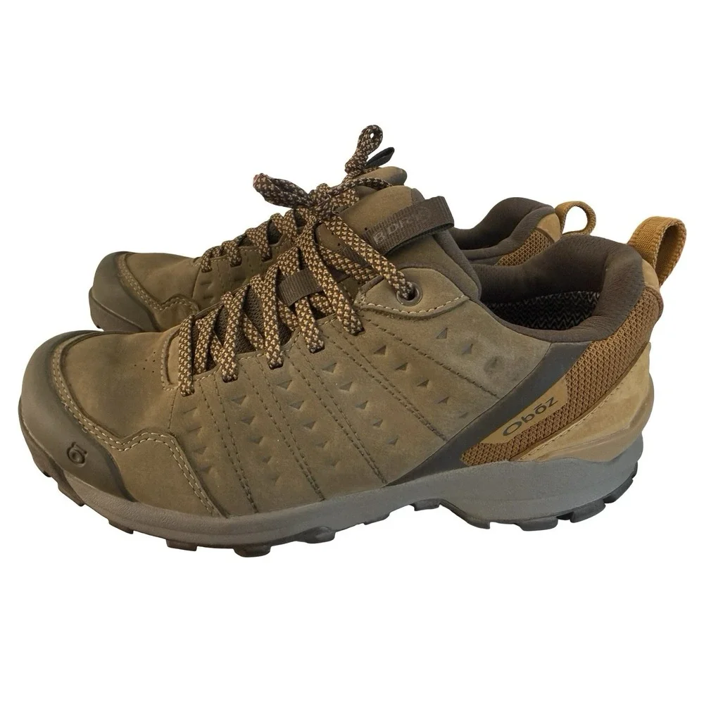 Oboz Men's Sypes Low Leather B-Dry Waterproof Hiking Shoe men sz 7 wide 39.5